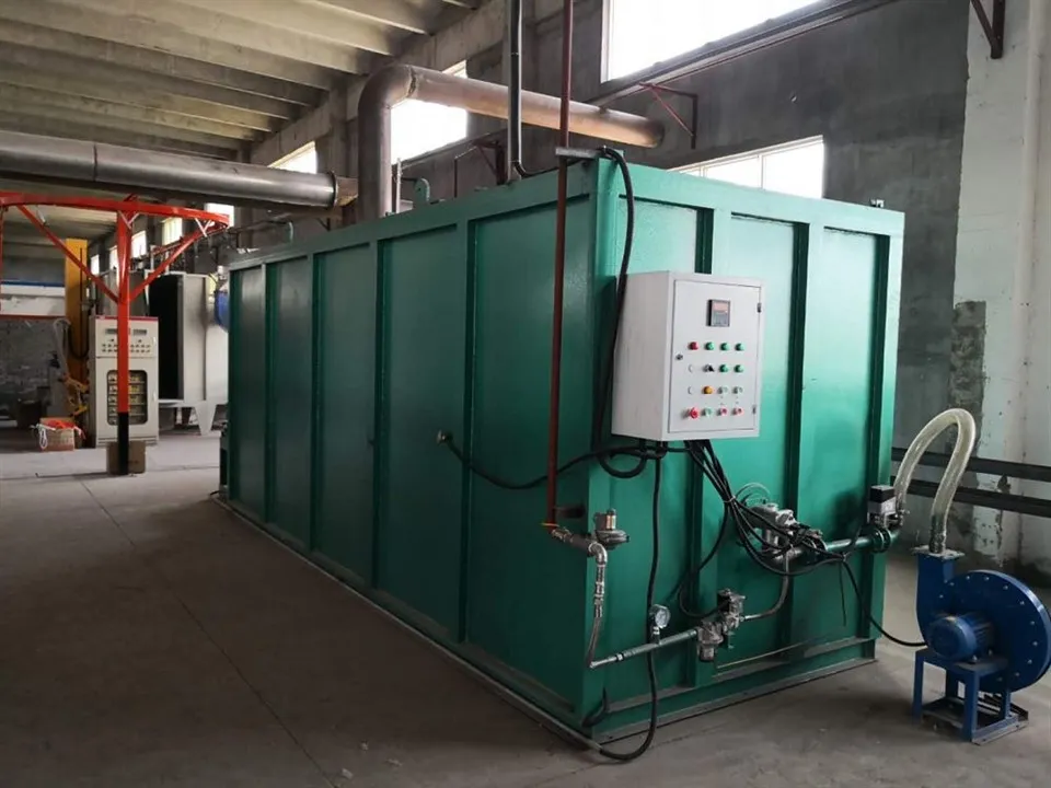 LPG tsilindrli yonish pechining egzoz gazini tozalash qurilmasi